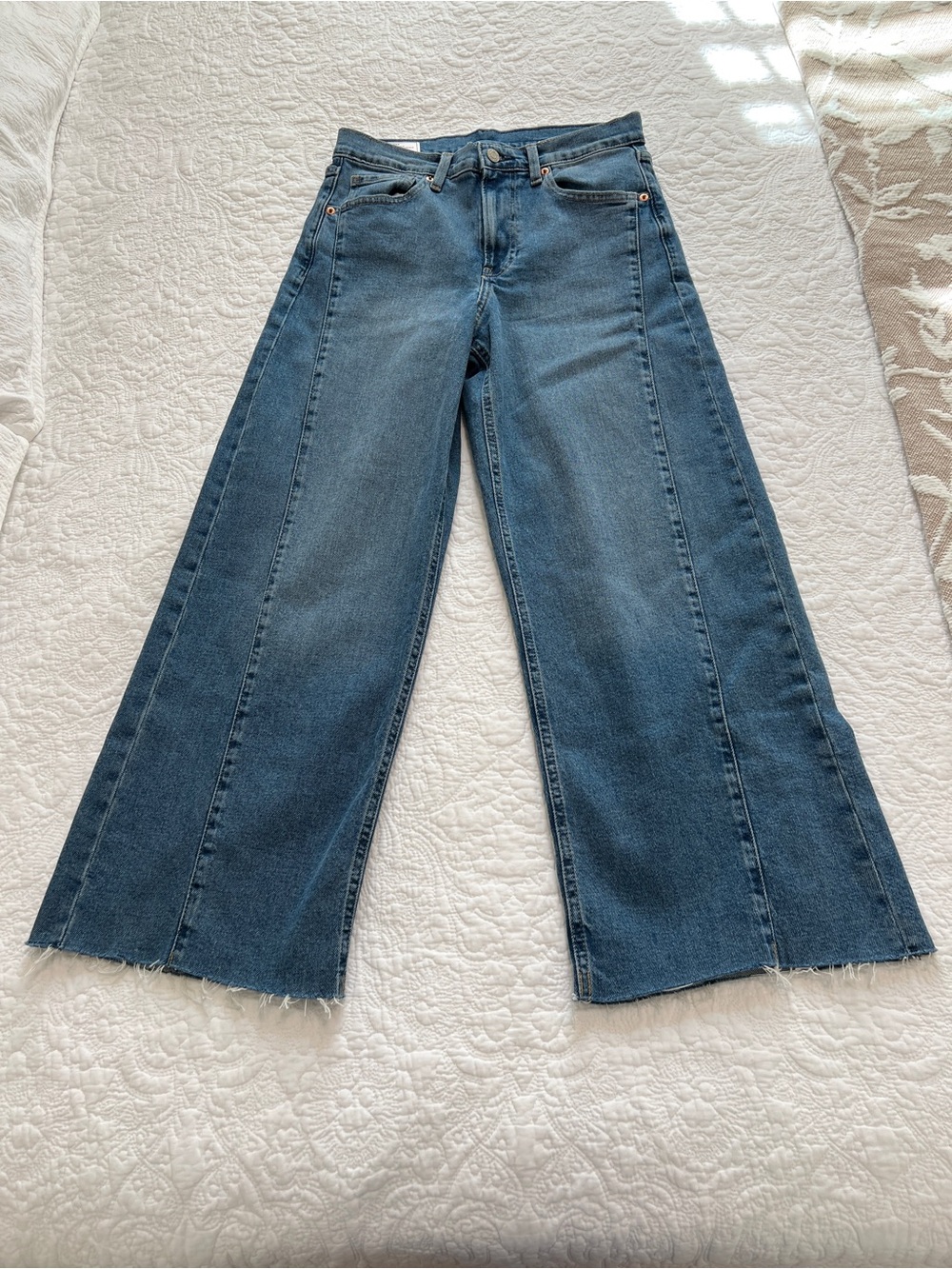 THE GAP High-rise wide-leg Jean ANKLE